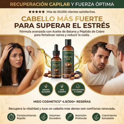 Sistema Capilar Renacer Batana Shampoo + Aceite