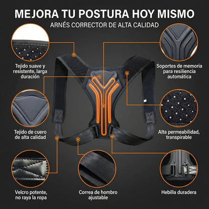 Corrector De Postura Premium Talla Unica